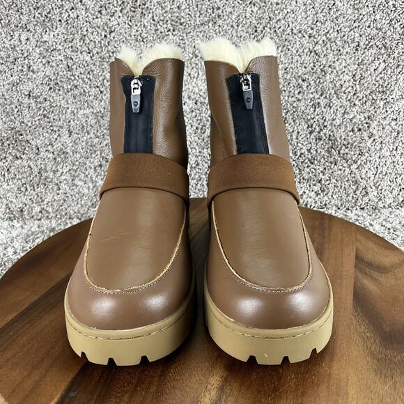 Australia Luxe Collective Men's Size 12 Campaign Fashion Boots Chestnut Brown - Picture 3 of 13